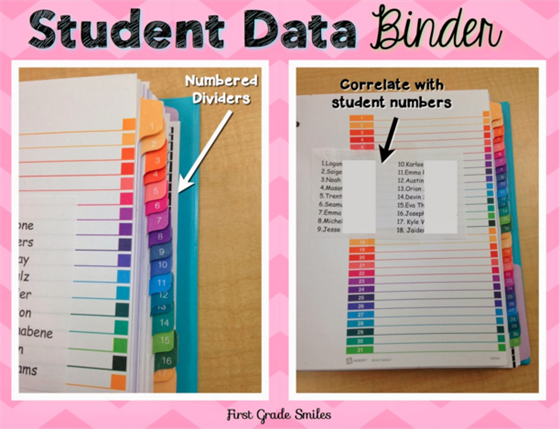 Student data binder Apperson