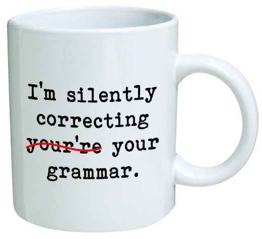 grammar mug