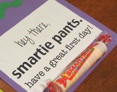 smartie pants student gift