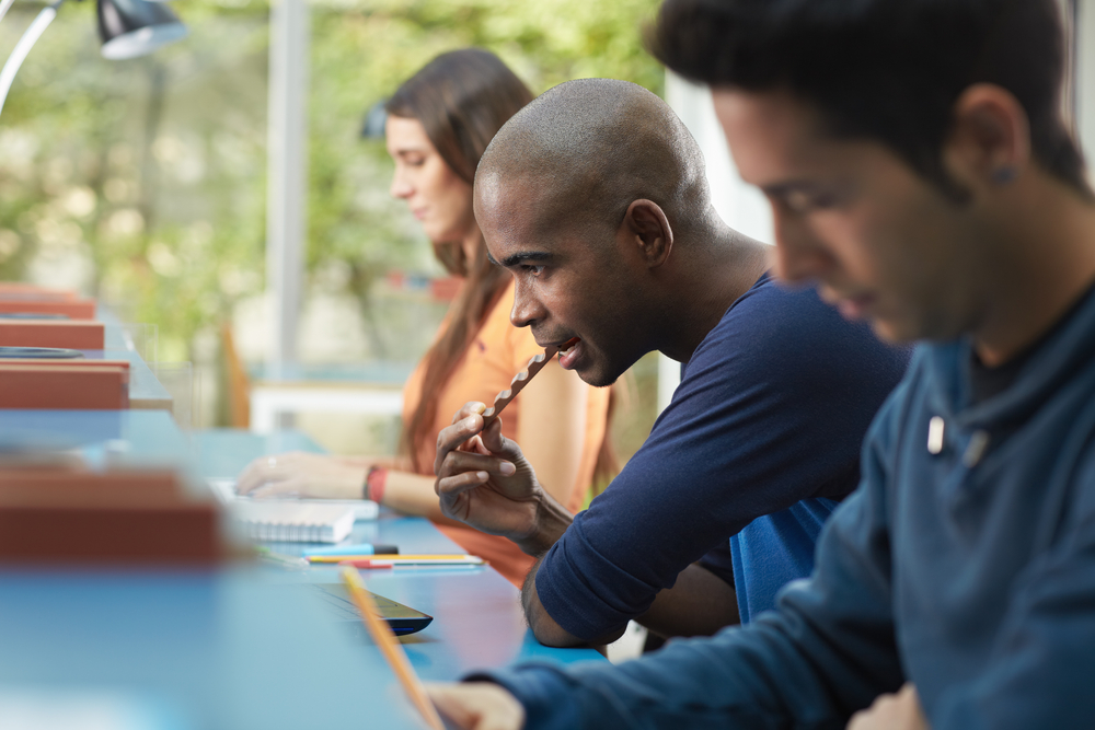 adult learning in classroom